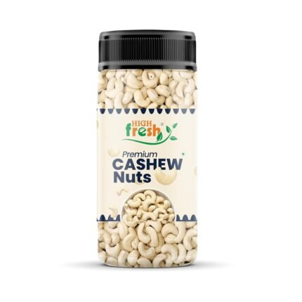 HighFresh Premium Cashew Nuts 1000 GM Jar Pack | Dry Fruits and Nuts Cashews | 100% Unpolished | Crunchy & Fresh | Rich In Protein, Magnesium & Phosphorus