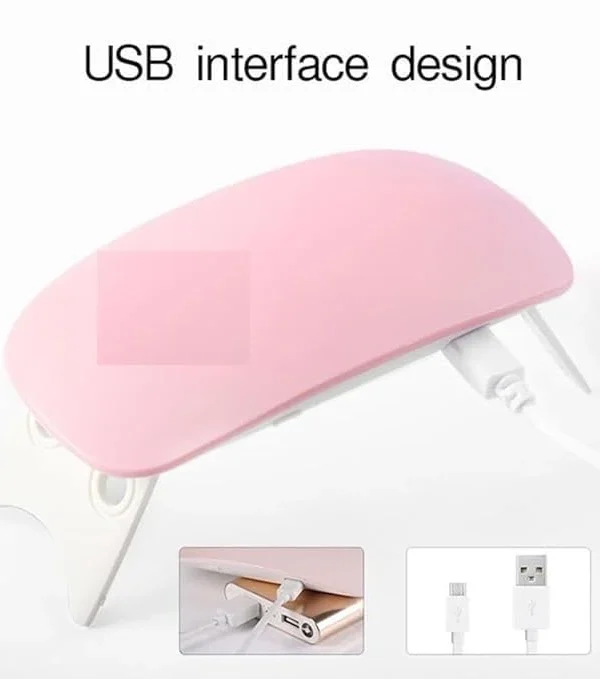 Mini UV Nail Dryer – 9 LED Gel Polish Curing Lamp