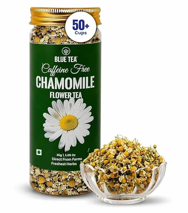 BLUE TEA Chamomile Tea 30g – Caffeine-Free Herbal Tea